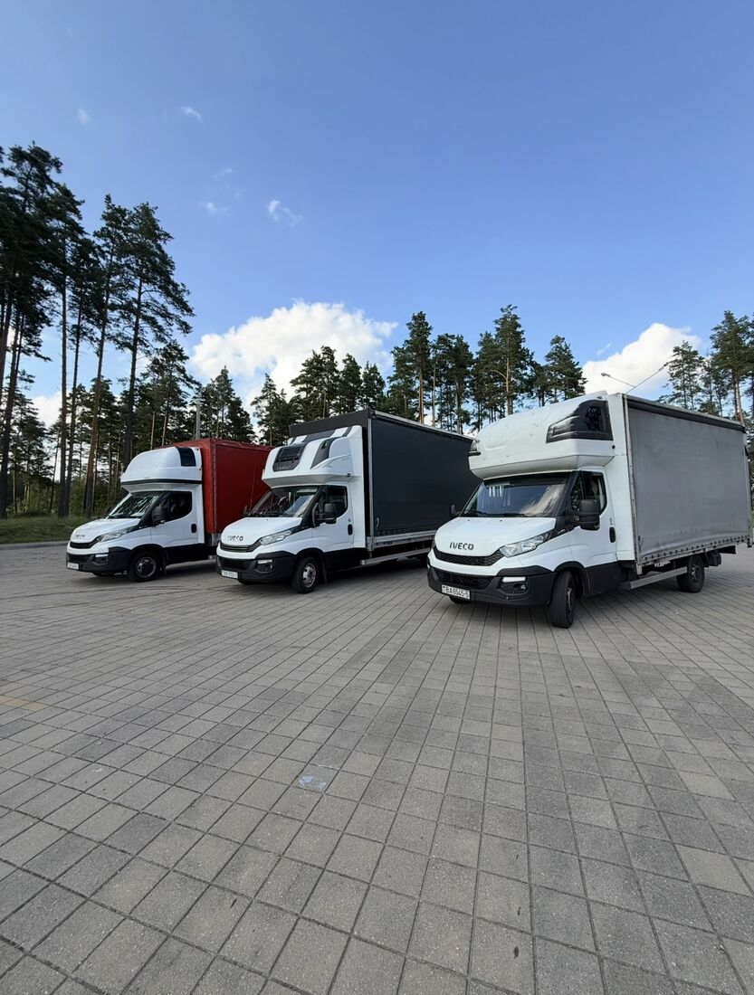 Грузовики IVECO Daily на стоянке
