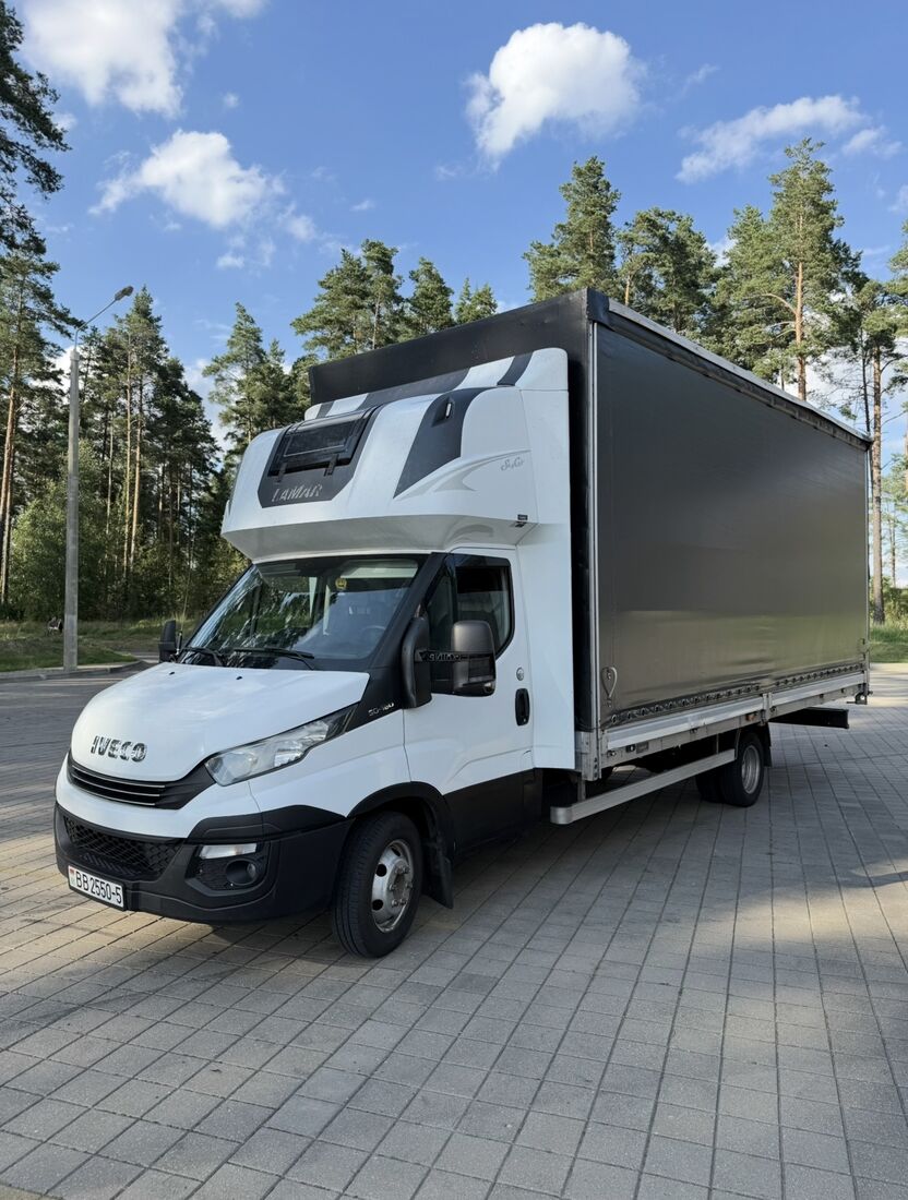 IVECO Daily с тентом — вид сбоку
