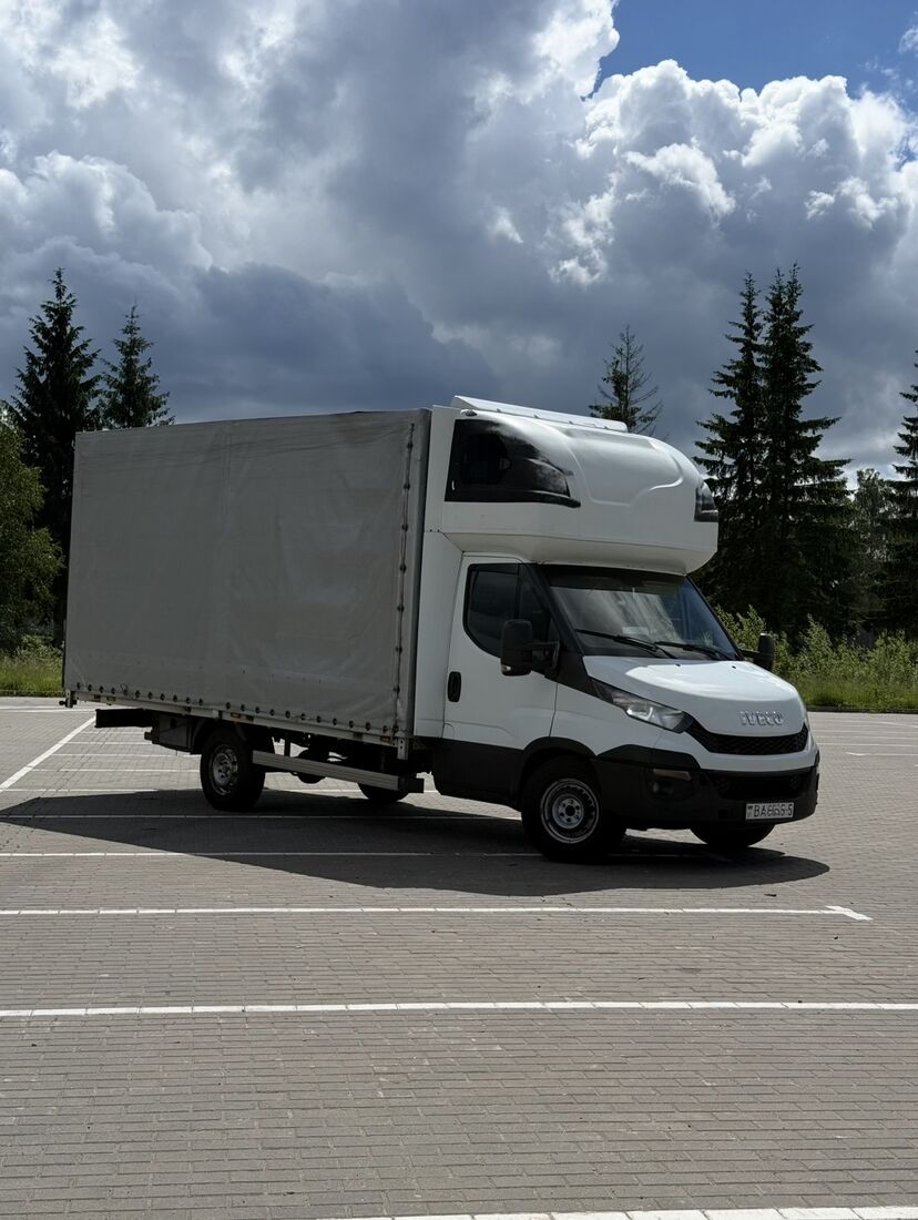 Тентованный IVECO Daily — борт машины