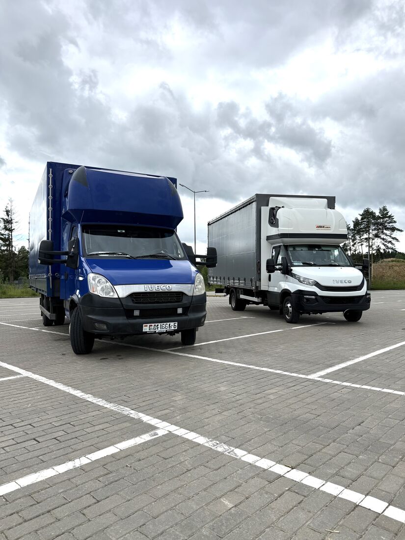 Автопарк Артгруз — грузовики IVECO Daily