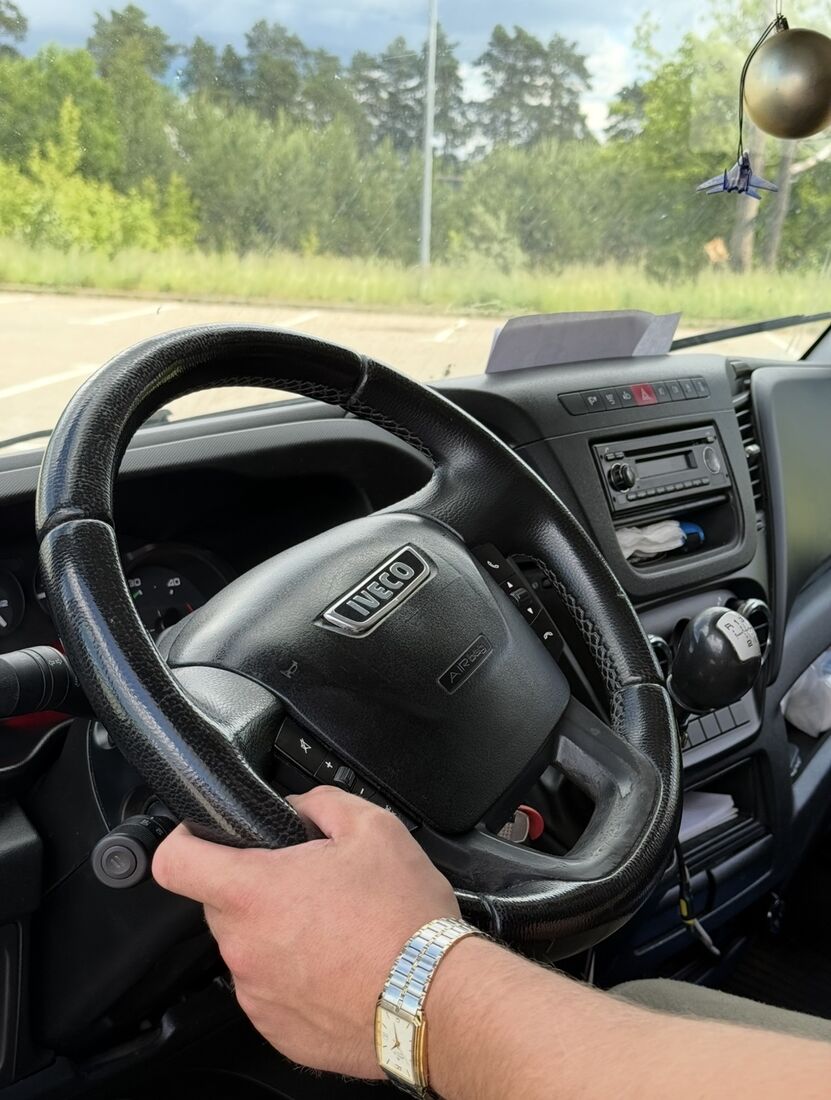 За рулём IVECO Daily — в рейсе